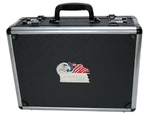T.Z. Case International 2Nd Amendment Double Duty Pistol Case, Black, 18-Inch