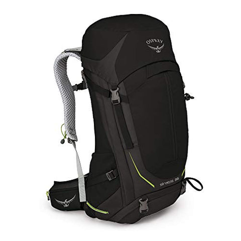 Osprey Stratos 36 Men's Hiking Backpack, Black, Medium/Large