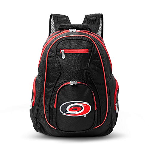 NHL Carolina Hurricanes Colored Trim Premium Laptop Backpack