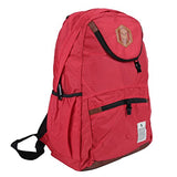 Damara Womens Sporty Versatile Multilayer Laptop Computer Backpack,Red