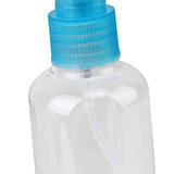 BQLZR Blue 100ml Empty Plastic Transparent Bottles Sprayer Water Spray Perfume Atomizer Makeup Tool