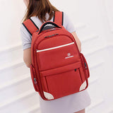 Funny & Special Large Storage Laptop Students Multifunction Waterproof Wheeled Rolling