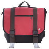 Token Bags Lorimer Matte Vinyl Messenger Bag, Red, One Size