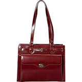 McKlein USA Joliet 15" Leather Laptop Tote EXCLUSIVE (Black)