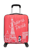 American Tourister Disney Legends - Spinner Small Alfatwist Hand Luggage, 55 cm, 36 liters, Pink (Minnie Paris)