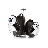 Heys America Travel Tots Kids 2 Pc Luggage Set -18" Carry On Luggage & 13" Backpack (Panda)