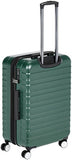 AmazonBasics Premium Hardside Spinner Luggage with Built-In TSA Lock - 2-Piece Set (20", 28"), Green