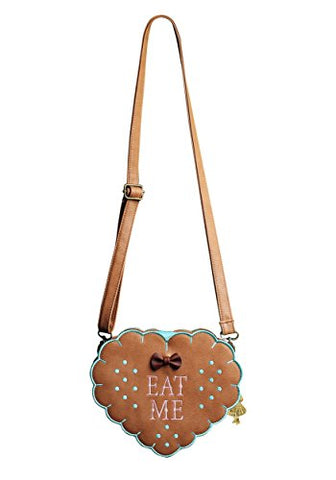 Alice In Wonderland Eat Me Cross Body Purse Standard