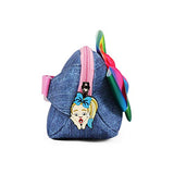 Nickelodeon JoJo Siwa Blue Denim Fanny Pack with Rainbow Bow