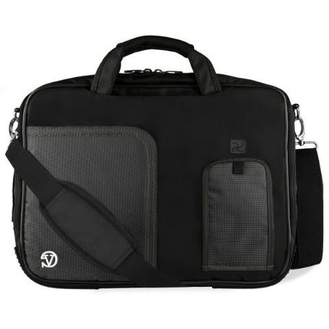 Vangoddy Jet Black Laptop Messenger Bag For Lenovo Thinkpad / Ideapad / Yoga / 13.3Inch Laptops
