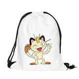 Orlesp Original Shoulder Bag Pumping Rope Backpack Pokemon Go! Pattern Printed Bundle Mouth