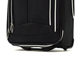 Olympia Luggage  Hamburg 3-Piece Luggage Set,Black,One Size