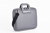 Bombata Firenze Briefcase 15.6-Inch (Charcoal)