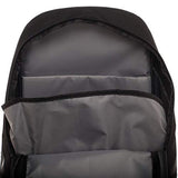 Dc Zoom Backpack - Black Polyester Backpack With Bottom Compartment