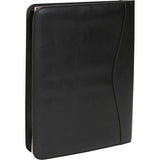 Royce Leather Deluxe Writing Padfolio (Black)