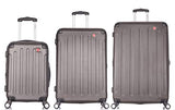 DUKAP Luggage Intely Smart Hardside 3 piece set 20''/28''/32'' with USB and integrated weight scale
