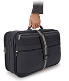 SwissGear Adjustable Luggage Strap with Snap-Lock Buckle - Fits Bags up to 72-Inches , Black