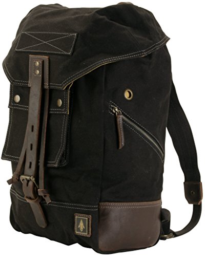 Shop Damndog Canvas & Leather Rucksack Ba – Luggage Factory