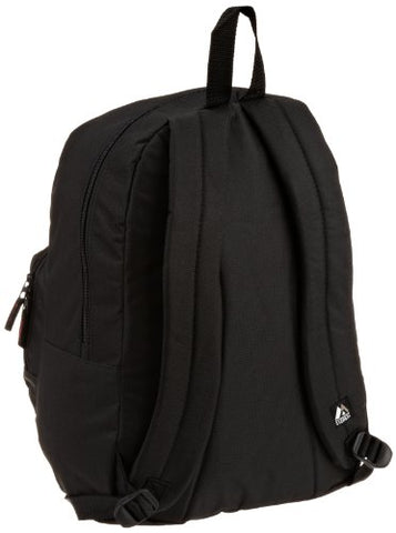 Everest Luggage Classic Backpack With Front Organizer, Black, Medium
