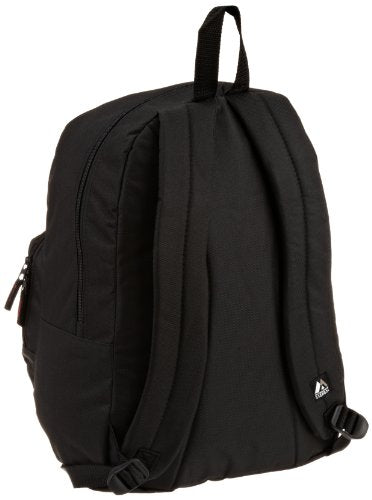 Everest Luggage Classic Backpack With Front Organizer, Black, Medium