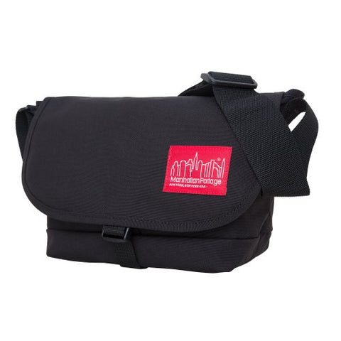 Manhattan Portage Straphanger Messenger Bag, Large, Black