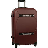 Timberland Shelburne Expandable Three Piece Hardside Luggage Set (21In/24In/28In), Chocolate
