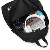 The Bin-Ding Of Is-Aac Usb Backpack Carrying Bag 17-Inch Laptop Backpack Travel School Business