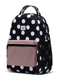 Herschel Supply Co. Girl's Nova Backpack (Little Kids/Big Kids) Polka Dot Black/White/Ash Rose One Size