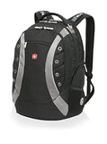 Swiss Gear Sa1191 Black With Gray Laptop Backpack - Fits Most 15 Inch Laptops And Tablets