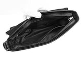 Saierlong New Mens Black Genuine Leather Briefcase Messenger Bags Business Handbags