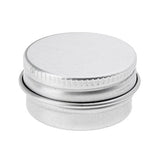 Baoblaze 50 Pieces 2 oz. Aluminum Round Lip Balm Tin Container Case with Screw Thread Lid - Great