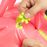 FUEL Hot Pink Gym Bag Duffle Zipper Weekender for Women Duffel Weekend Carry On with Zipper Pocket