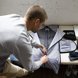 SwissGear Full-Sized Folding Garment Duffel Bag, Heather Grey, Hanging (23-Inch)
