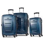 Samsonite Winfield 2 Hardside Expandable Luggage with Spinner Wheels, Deep Blue, 28 Inch