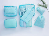 8 pcs Luggage Packing Organizers Packing Cubes Set for Travel