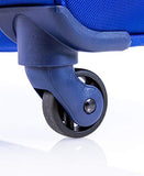 Tommy Hilfiger Winston Softside Expandable Spinner Luggage, Royal Blue, 20 Inch