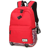 School Bag for Girls,Hey Yoo 2019 Waterproof Casual School Backpack Bookbag Backpack for Girls School (red)