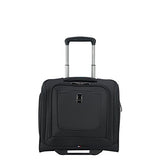 Delsey Luggage Hyperglide 2-Wheel Under-Seater, Black