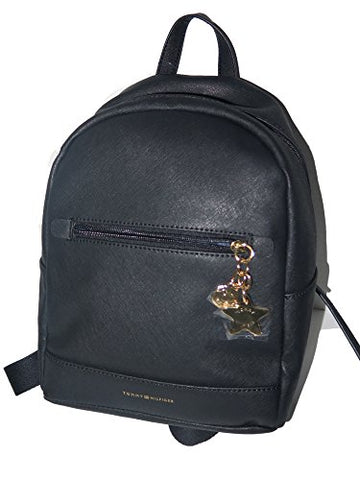 Tommy Hilfiger Women's Emlyn II Small Backpack Black Backpack