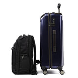 Travelpro Crew 11 2 Piece Set (25" Hardside Spinner And Executive Backpack), Navy And Black
