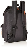 Herschel Dawson Backpack, Black/Tan Synthetic Leather, Classic 20.5L