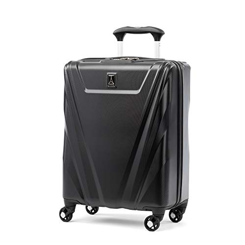 Travelpro Maxlite 5 International Carry-On Spinner Hardside Luggage, Black