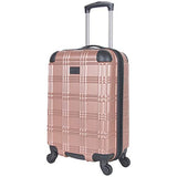 Ben Sherman Nottingham 20" Lightweight Durable Hardside 4-Wheel Spinner Carry-On Luggage,