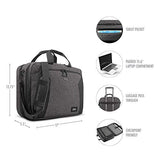 SOLO New York Nomad Voyage Briefcase, 15.6 inch Laptop Bag, Lightweight TSA Checkpoint Friendly with Shoulder Strap for Women, Men