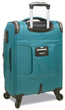 Dejuno Summit Lightweight 3-Piece Spinner Luggage Set, Green