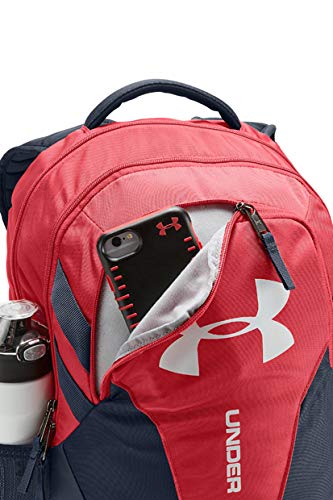 Shop Under Armour Hustle 3.0 Backpack, Red (6 – Luggage Factory