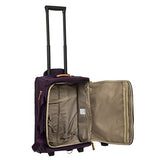 Bric's X-Bag/x-Travel 2.0 21 Inch Carry-on Rolling Duffle Duffel, Violet One Size