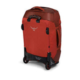 Osprey Packs Rolling Transporter 40 Duffel Bag, Ruffian Red