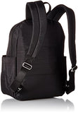 Pocket Laptop Backpack Backpack, Black Quilt, One Size