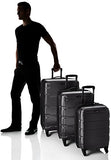 Samsonite 68311-1041 Omni Pc Hardside Spinner  20 24 28,  Black,  3 Piece Set